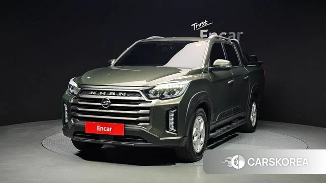 Ssangyong The New Rexton Sports Cannes 2023 Светло-зеленый из Кореи