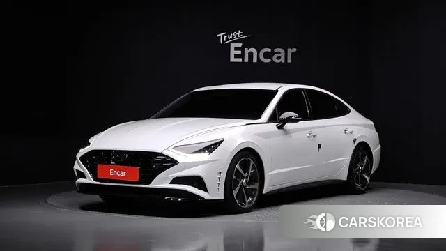 Hyundai Sonata (DN8) 2020 Белый из Кореи