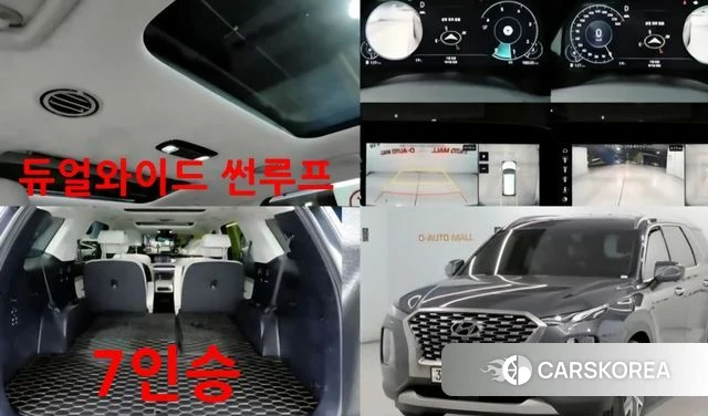 Hyundai Palisade 2022 Серый из Кореи