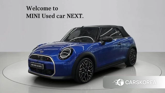 Mini Cooper S Convertible 4th Generation 2025 Синий из Кореи