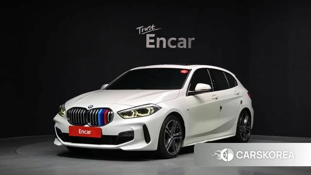 BMW 1 Series (F40) 2020 Белый из Кореи