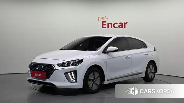 Hyundai The New Ionic Hybrid 2019 Белый из Кореи