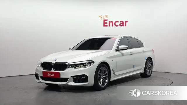 BMW 5 Series (G30) 2018 Белый из Кореи