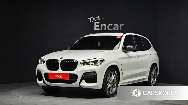 BMW X3 (G01) 2021 Белый из Кореи