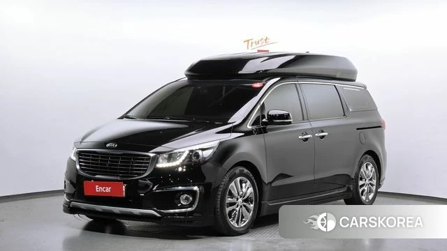 Kia All New Carnival 2018 Черный из Кореи