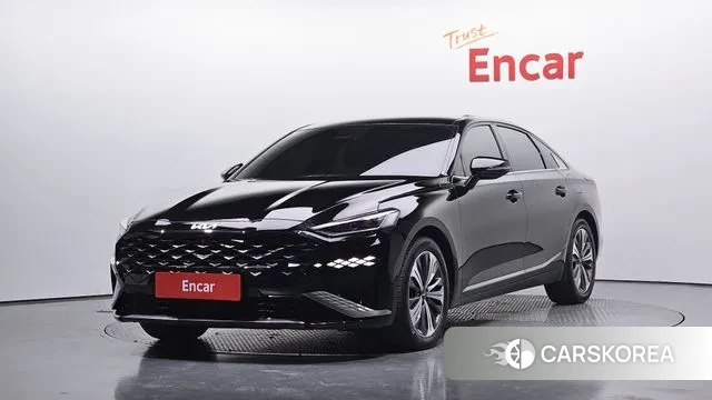 Kia K8 Hybrid 2021 Черный из Кореи