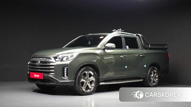Ssangyong The New Rexton Sports Cannes 2022 Светло-зеленый из Кореи