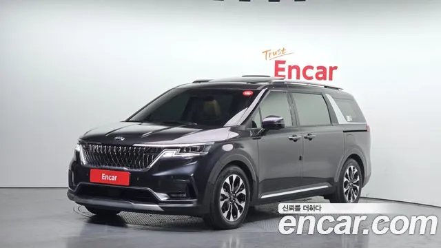 Kia Carnival 4th generation 2021 Серый из Кореи