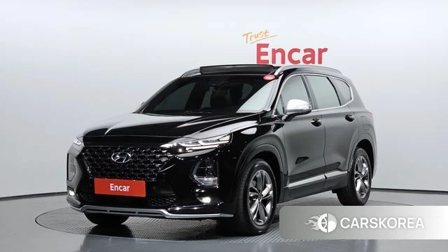 Hyundai Santa Fe TM 2018 Черный из Кореи