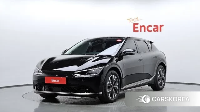 Kia EV6 2022 Черный из Кореи