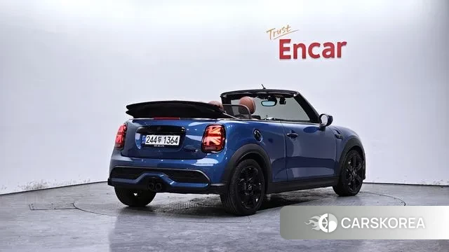 Mini Cooper S Convertible 2021 Синий из Кореи
