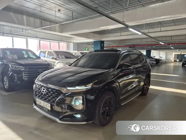 Hyundai Santa Fe TM 2018 Черный из Кореи