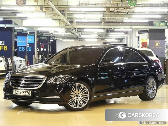 Mercedes-Benz S-Class W222 2019 Черный из Кореи