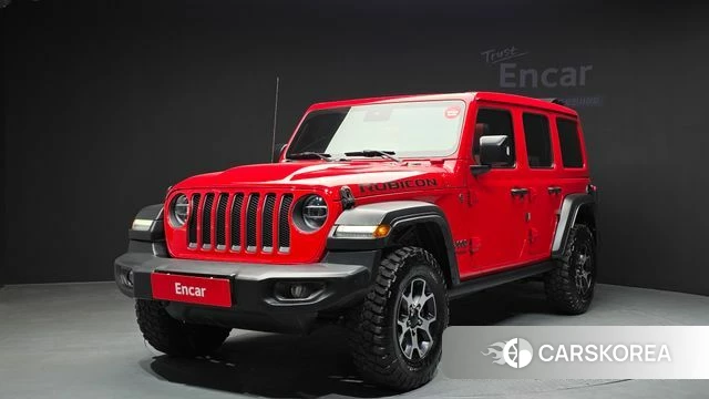 Jeep Wrangler (JL) 2021 Красный из Кореи