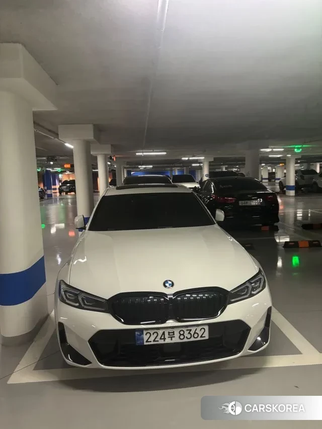 BMW 3 Series (G20) 2023 Белый из Кореи