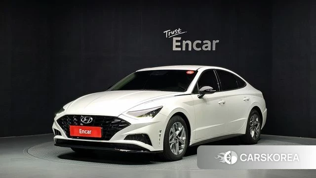 Hyundai Sonata (DN8) 2021 Белый из Кореи
