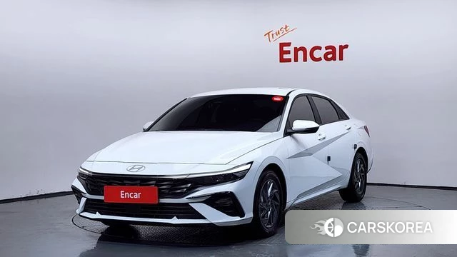 Hyundai The New Avante (CN7) 2024 Белый из Кореи