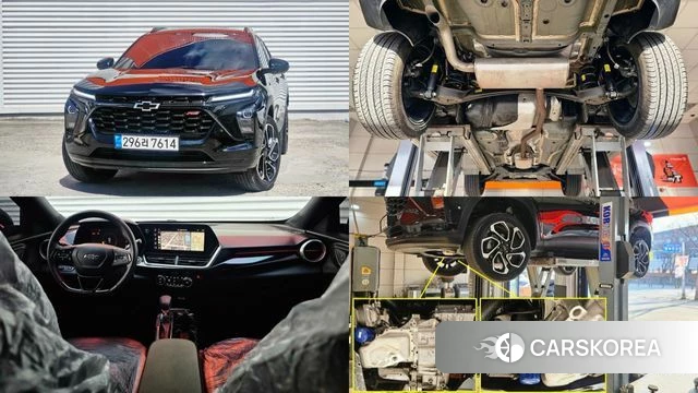 Chevrolet (GM Daewoo) Trax Crossover 2023 Черный из Кореи