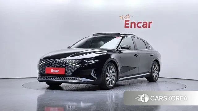 Hyundai The New Grandeur IG Hybrid 2020 Черный из Кореи