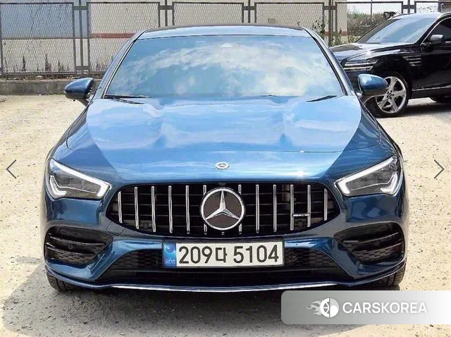 Mercedes-Benz CLA-Class C118 2020 Синий из Кореи