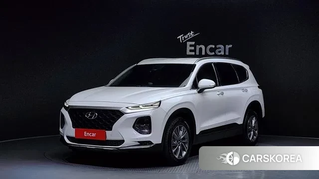 Hyundai Santa Fe TM 2018 Белый из Кореи