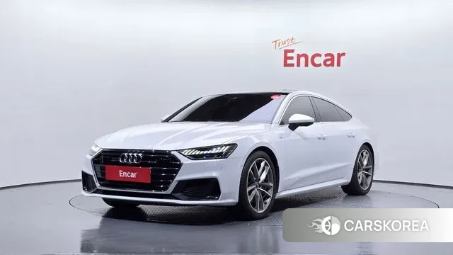 Audi A7 (4K) 2021 Белый из Кореи