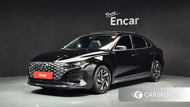 Hyundai The New Grandeur IG Hybrid 2022 Черный из Кореи