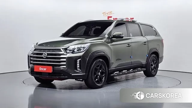 Ssangyong The New Rexton Sports Cannes 2021 Светло-зеленый из Кореи