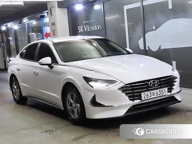 Hyundai Sonata (DN8) 2019 Белый из Кореи