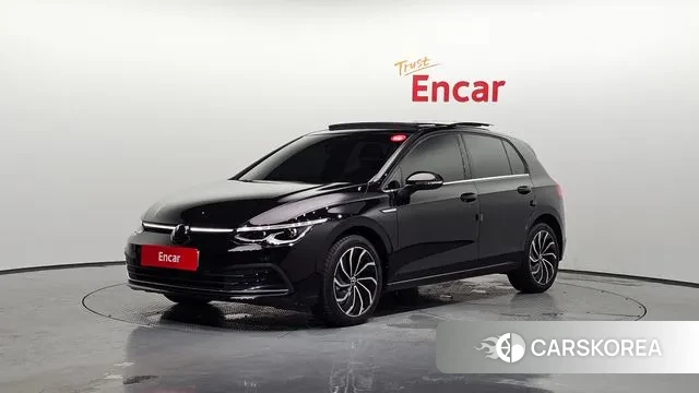 Volkswagen Golf 8th Generation 2024 Черный из Кореи