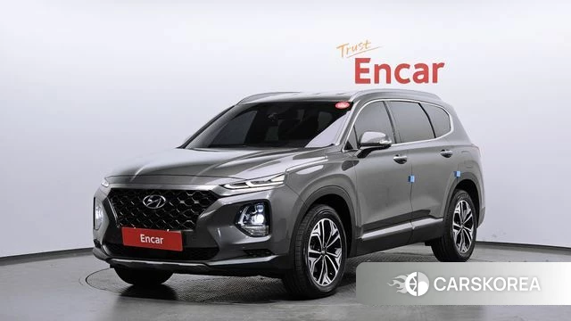 Hyundai Santa Fe TM 2019 Серый из Кореи