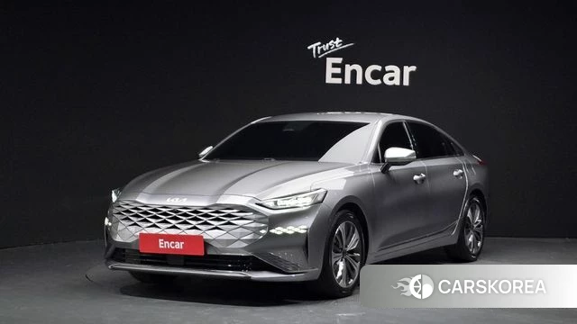 Kia K8 Hybrid 2022 Серебристо-серый из Кореи
