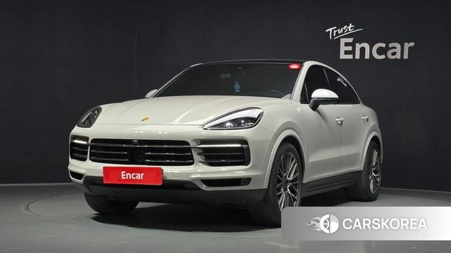 Porsche Cayenne (PO536) 2022 Серебристо-серый из Кореи
