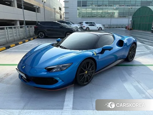 Ferrari 296 GTS 2023 Синий из Кореи