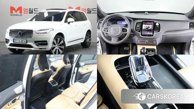 Volvo XC90 second Generation 2024 Белый из Кореи