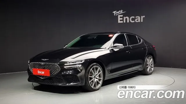 Genesis The New G70 2024 Черный из Кореи