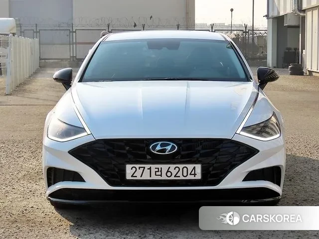 Hyundai Sonata (DN8) 2021 Белый из Кореи