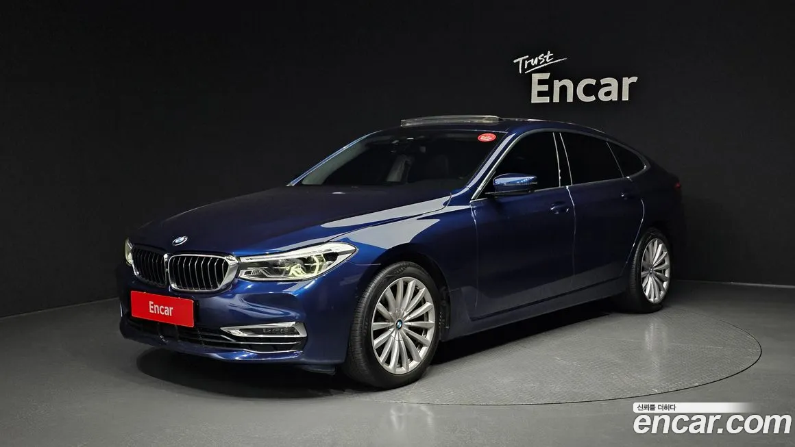 BMW 6 Series GT (G32) 2019 Синий из Кореи