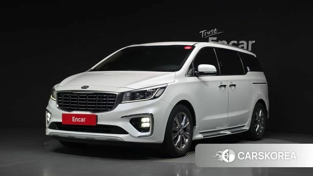 Kia The New Carnival 2019 Белый из Кореи