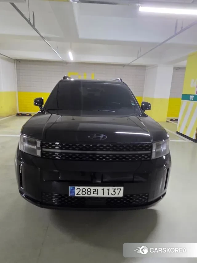 Hyundai Santa Fe (MX5) 2024 Черный из Кореи