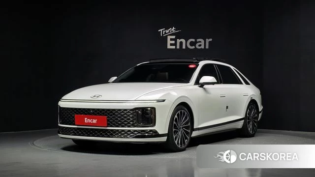 Hyundai Grandeur Hybrid (GN7) 2023 Белый из Кореи
