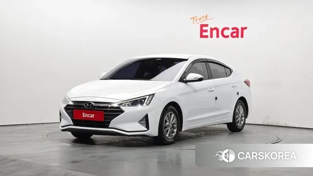 Hyundai The New Avante AD 2019 Белый из Кореи