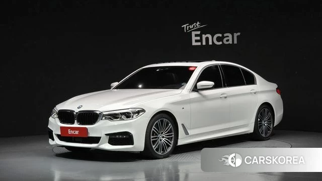 BMW 5 Series (G30) 2019 Белый из Кореи