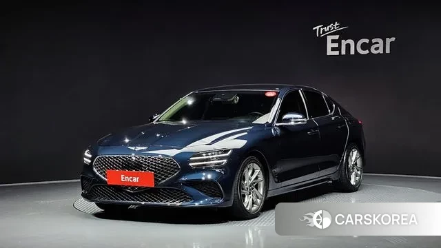Genesis The New G70 2021 Синий из Кореи