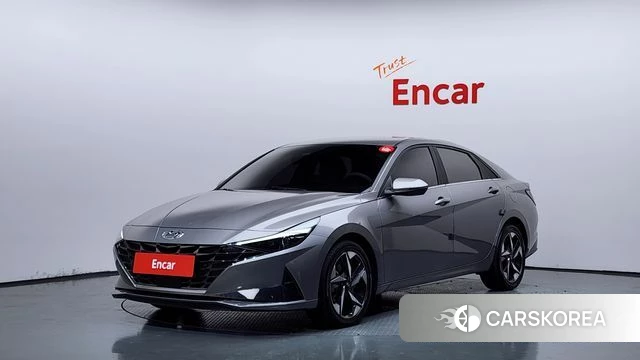 Hyundai Avante (CN7) 2022 Серый из Кореи