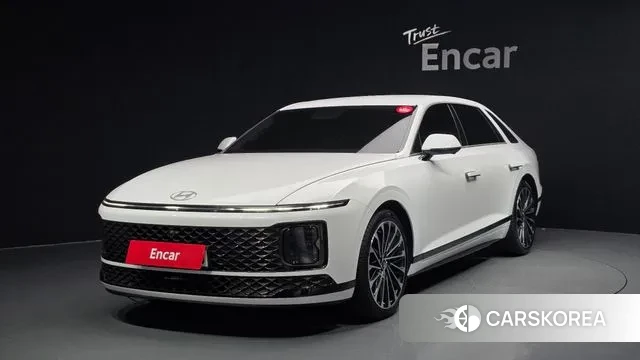 Hyundai Grandeur Hybrid (GN7) 2023 Белый из Кореи