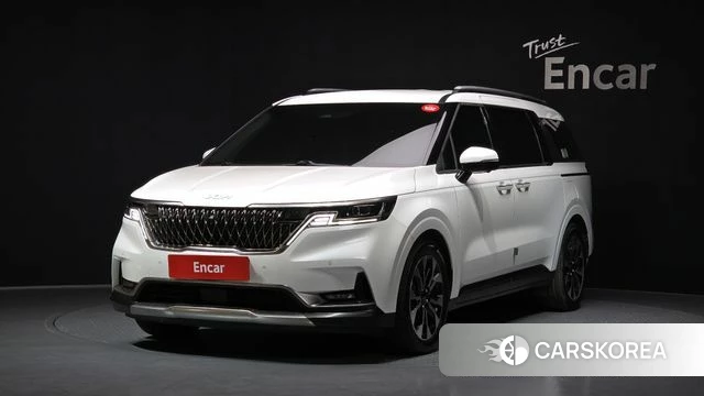 Kia Carnival 4th generation 2023 Белый из Кореи