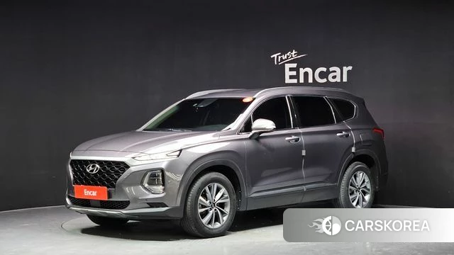 Hyundai Santa Fe TM 2018 Серый из Кореи