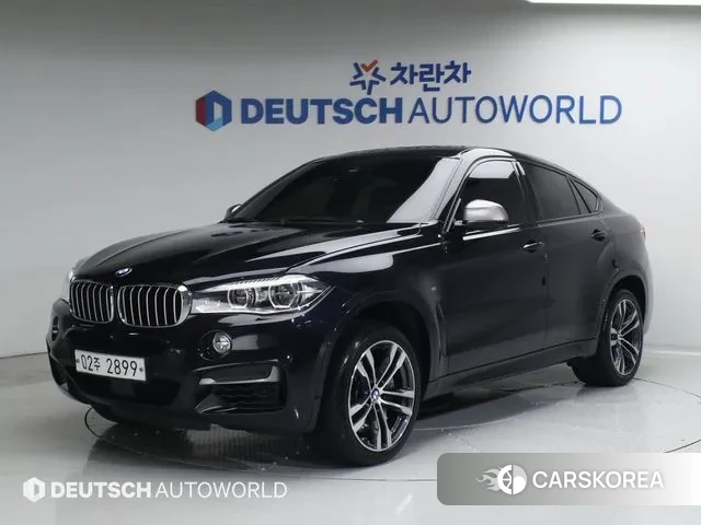 BMW X6 (F16) 2018 Синий из Кореи