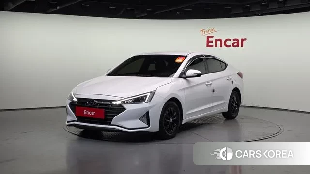 Hyundai The New Avante AD 2018 Белый из Кореи